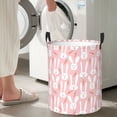 thumbnail image 4 of Goofa Cute Rabbit Carrot Printed Circular Hamper,Laundry Basket with Handles,Storage Baskets Foldable,Large Capacity Laundry Hamper-, 4 of 8