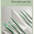 thumbnail image 3 of 6PCS/Set Nylon Hair Smoothly Brush Paint by Numbers, Nylon Brush Set Paint by Number, Rounded Round Tip Art Brushes, Professional Round Paint for Watercolors, Acrylics, Inks, Oil and Detail, 3 of 7