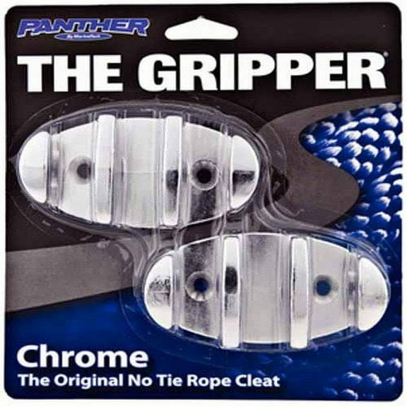 Panther  558200; Rope Cleat Die Cast Chrome