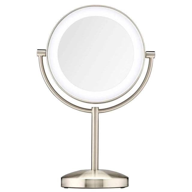 Espejo de Tocador Maquillaje Conair Luz LED y Aumento 1x/10x