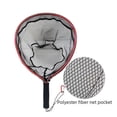 thumbnail image 2 of Carloway Portable Aluminum Alloy Fishing Net - Red Silicone Small for Raft & Lure Fishing, Lightweight Compact Design, Durable Craftsmanship, Budget-Friendly Angling Tool for Versatile Usage, 2 of 6