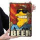 thumbnail image 5 of Placa Metal Vintage Duff Pintura Hierro Rectangular Barra Pared 20x30cm, 5 of 9