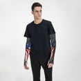 thumbnail image 6 of Picia Butterfly With USA Flag Arm Sleeves for Men and Women - Tattoo Cover Up UPF 50+ Cooling Sports Sleeve for Basketball Golf Football-One Size, 6 of 8