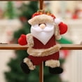 thumbnail image 5 of Eoozwa 3 Packs Christmas Fabric Hanging Ornaments Santa Snowman Reindeer Bear Figures Soft Plush Holiday Decor for Tree Mantel Fireplace Wall Indoor Outdoor Festive Party Supplies, 5 of 5