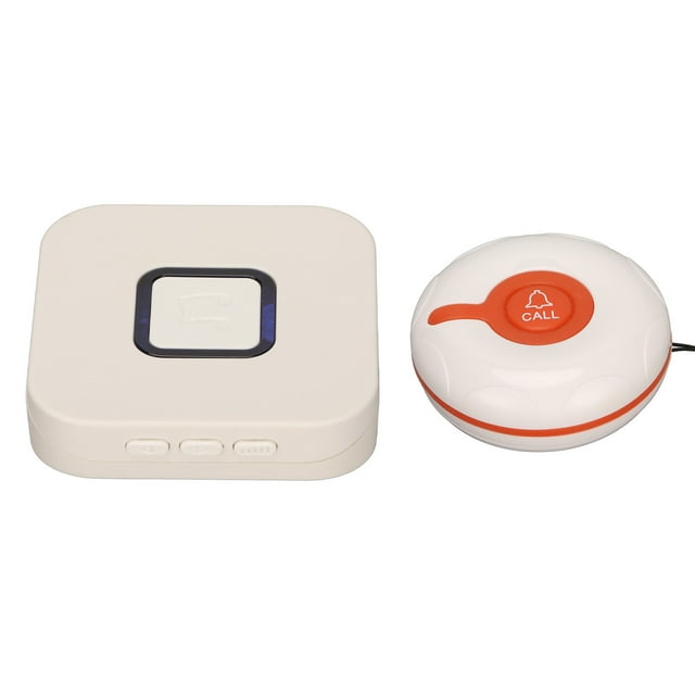 Buscapersonas Inalámbrico Para Cuidadores De 433 MHz, De Alerta Para Pacientes IP55 Con Volumen Ajustable Y 38 Tonos