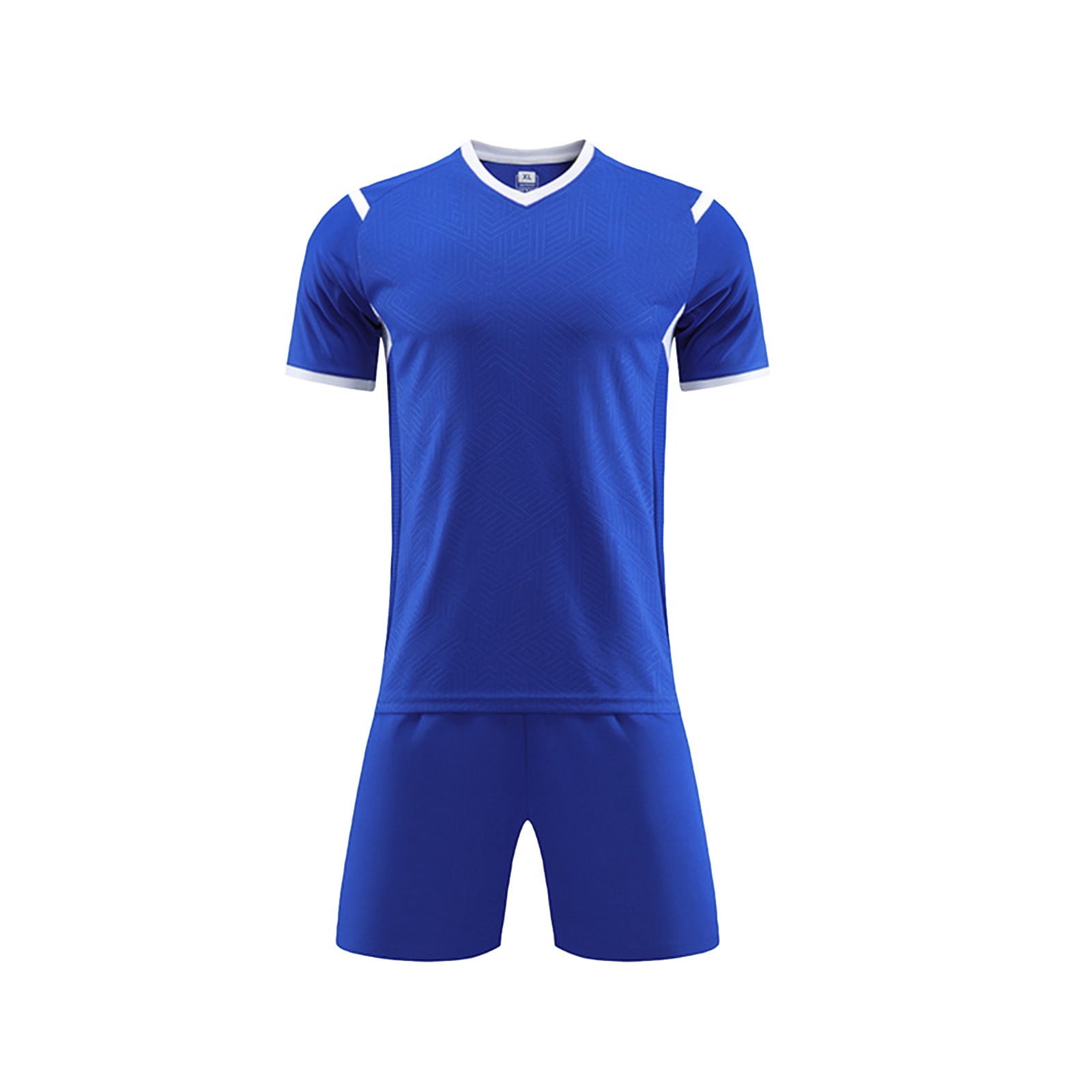 JAHH Toddler Soccer Game Children s Soccer Short Sleeved Boys and Girls Soccer Practice Sports Shirt and Athletic Shorts for Men Training Jersey(13-15 Years Dark Blue)