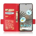 thumbnail image 5 of Designed for Google Pixel 7 2022 Case, Luxury PU Leather Wallet Phone Case with Card Holder Flip Kickstand Drop Protection Phone Case Cover for Google Pixel 7 6.3 inch - Red, 5 of 7