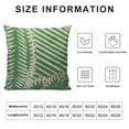 thumbnail image 5 of Nawypu  Tropical Palm Leaves Throw Lumbar Pillow Covers Summer Green Plants Monstera Banana Leaf Farmhouse Decorations Pillow Cases Bed Cushion Cover, 5 of 5