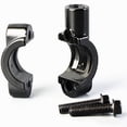 thumbnail image 2 of 2Pcs 24mm Universal Handlebar Rearview Mirror Mount M10 Motorcycle Handlebar Mount Mirror Bracket Holder (Black), 2 of 5