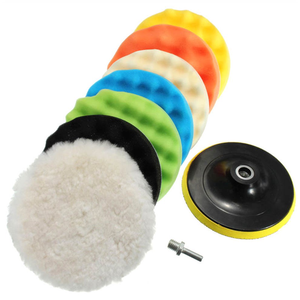 Car Beauty Sponge Wheel Polishing Disc Wool Disc Waxing Grinding Disc