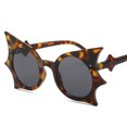 thumbnail image 2 of Eosunjian 1 Pair Unisex Retro Bat Shape Sunglasses Women Men Punk Eyewear Hip Hop Style Funny Sun Glasses Fashion Accessories, 2 of 13
