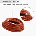 thumbnail image 5 of Unique Bargains 16.4Ft 3/8" 10mm ID 3.5mm Thickness Silicone Vacuum Hose for Air and Water Red, 5 of 6