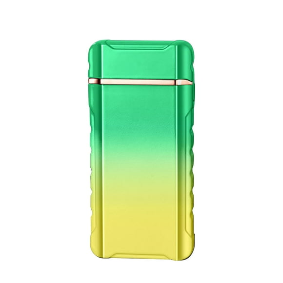 TOPRenddon Bright Fire Lighter, Flame Lighter With LED Blue Light Visible Tank Windproof Gas Torch Lighter Fire Butane Lighter With A Gift Box Gifts For Men