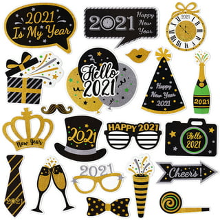 New Years Photo Booth In New Years Party Wear & Accessories - Walmart.Com