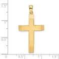 thumbnail image 3 of 14k Satin/Polished Beveled Large Latin Cross Pendant, 3 of 4