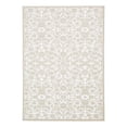 thumbnail image 2 of Unique Loom Rushmore Collection Area Rug - Taft (8' x 11' 6" Rectangle White Brown/Beige), 2 of 6