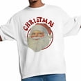thumbnail image 3 of Camisetas para hombre, estilo retro de Papá Noel, de manga corta, informales, con gráficos para adolescentes, niños y hombres., 3 of 8