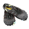 thumbnail image 3 of Zapatillas de vadeo ligeras, transpirables, antideslizantes, de secado rápido y con cinco dedos para aventuras en la playa y el río, color gris, talla 39, 3 of 8