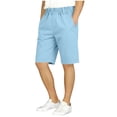 thumbnail image 2 of Bovxnpu Boys Shorts School Sports Boys School Uniform Shorts Elastic Waist Trousers, 2 of 7