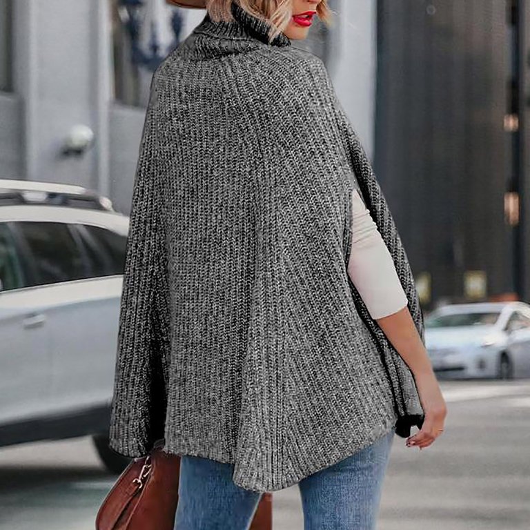 Winter sales poncho outfits