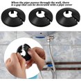 thumbnail image 5 of 10 Piece Single Radiator Rosettes Radiator Rosette Radiator Pipe Cover Radiator Pipe Clamps Wall Hole Cover Floor for Water Heating Pipe 16mm, 5 of 5