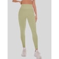 thumbnail image 2 of Set De 2 Leggings Casual o Deportivos Acampanados De Cintura Alta De Mujer En Color Sólido UNITALLA, 2 of 5