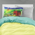 thumbnail image 2 of Carolines Treasures 7404PILLOWCASE Corgi Barn Dance Fabric Standard Pillowcase, 2 of 2