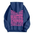 thumbnail image 7 of Hoodies for Teen Girls Y2K Zip Up Hoodie Gym Pullover Women's Fashionable Casual Hooded Sweatshirt With Letter Prints, 7 of 7