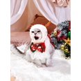 thumbnail image 2 of 1pc White Christmas Pet Headwear Suitable For Cats And Dogs, Ideal For Christmas Costumes, 2 of 5