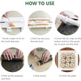 thumbnail image 3 of 1 pieza (blanco) Sushi Bazooka, kit de fabricación de sushi mejorado, kit profesional para hacer sushi, arroz, verduras, carne, kit de sushi, forma de tubo, herramienta para hacer moldes de sushi, fácil de hacer rollos de sushi Rojo Verde, 3 of 5