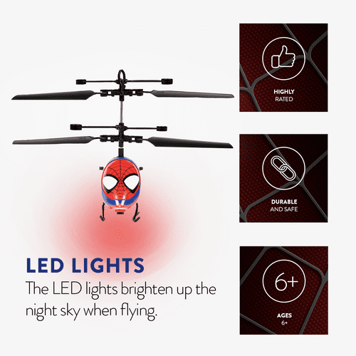 Spiderman remote store control helicopter