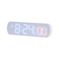 thumbnail image 2 of Reloj Despertador digital BLESIY Silencioso Brillo ajustable Reloj de mesa multifuncional, 2 of 8