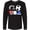 AB-Black, variant on Inktastic Go, USA- Soccer, Football Long Sleeve T-Shirt