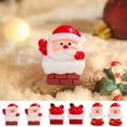 thumbnail image 1 of Ornamentos de Santa Claus, Snowscapes decorativos, Navideños, para rbol, colgantes, metal, diseño acolchado, luces LED integradas, para hogar, para oficina, 20 piezas, 1 of 6