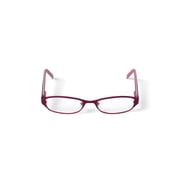 Walmart Youth FM13060 Rectangular Prescription Eyeglasses with Case, Matte Red