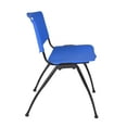 thumbnail image 5 of 48" x 30" Kobe Training Table- Maple and 2 "M" Stack Chairs- Blue, 5 of 8