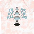 thumbnail image 4 of Inktastic I'm Just Here for the Cake Funny Wedding Boys or Girls Baby Bodysuit, 4 of 5