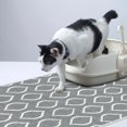 thumbnail image 2 of SussexHome Pets Ultra-Thin Cat and Dog Litter Mat for Litter Box - Washable Soft Natural Cotton Cat and Dog Feeding Mat - Paws-Kind Slip Resistant Place Mat - 2' x 3', 2 of 7