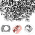 thumbnail image 3 of FRCOLOR  200 Pcs European T-nut Picture Hanging Wire for Aluminum Extrusion Silver, 3 of 8