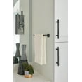 thumbnail image 4 of Amerock Arrondi Matte Black 9 inch (229mm) Towel Bar, 4 of 9