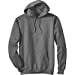 thumbnail image 3 of Hanes Ultimate Cotton Adult Pullover Hoodie Sweatshirt, M, Charcoal Heather, 3 of 4