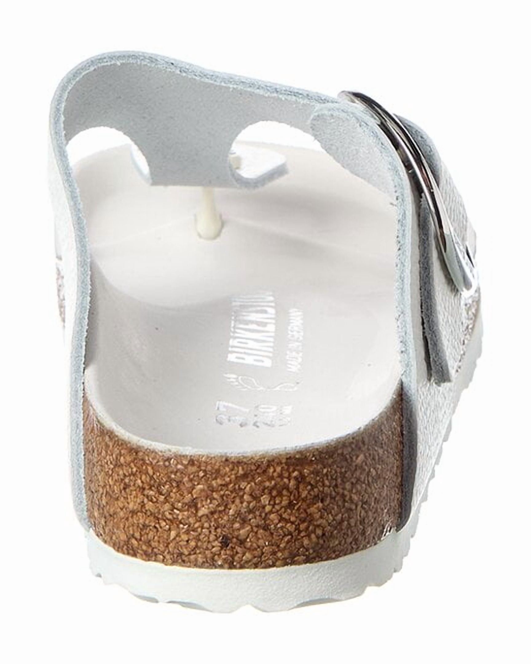 Birkenstock Gizeh Big Buckle Leather Sandal, 36, White
