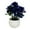 Purple Orchid, variant on Trayknick 1 Set Artificial Bonsai Decorative Non-fading Plastic Simulation Chinese Rose Plants for Decorating White