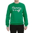 thumbnail image 2 of Wild Bobby, Mommy to Be Pregnancy Reveal Gift Parents to Be, Pop Culture, Unisex Crewneck Graphic Sweatshirt, Kelly, 3X-Large, 2 of 3