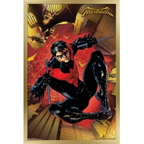 DC Comics - Nightwing - Jump Wall Poster, 22.375" x 34", Framed