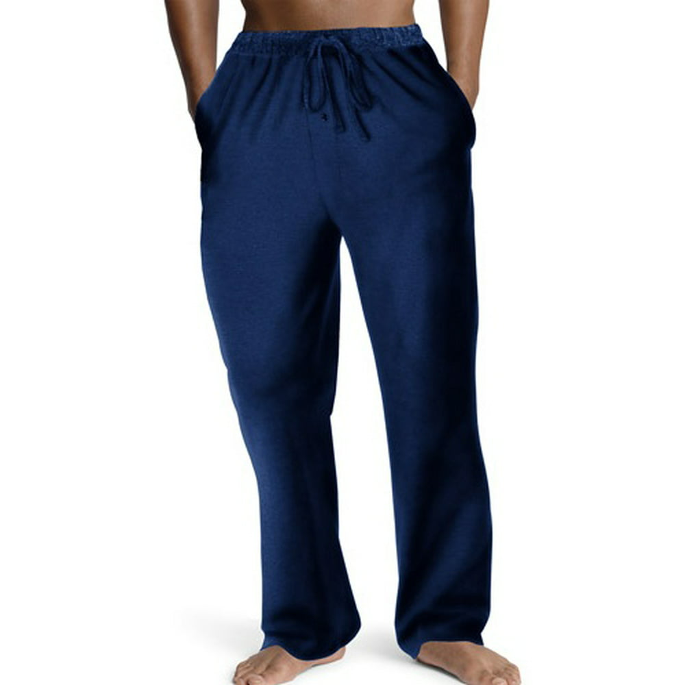 Hanes - Men's ComfortSoft Jersey Cotton Lounge Pants - Walmart.com ...