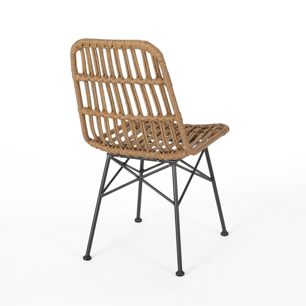 Outdoor Dining Chairs (Set of 2) – Space-Saving Patio Chairs for Garden, Deck, Poolside, Backyard