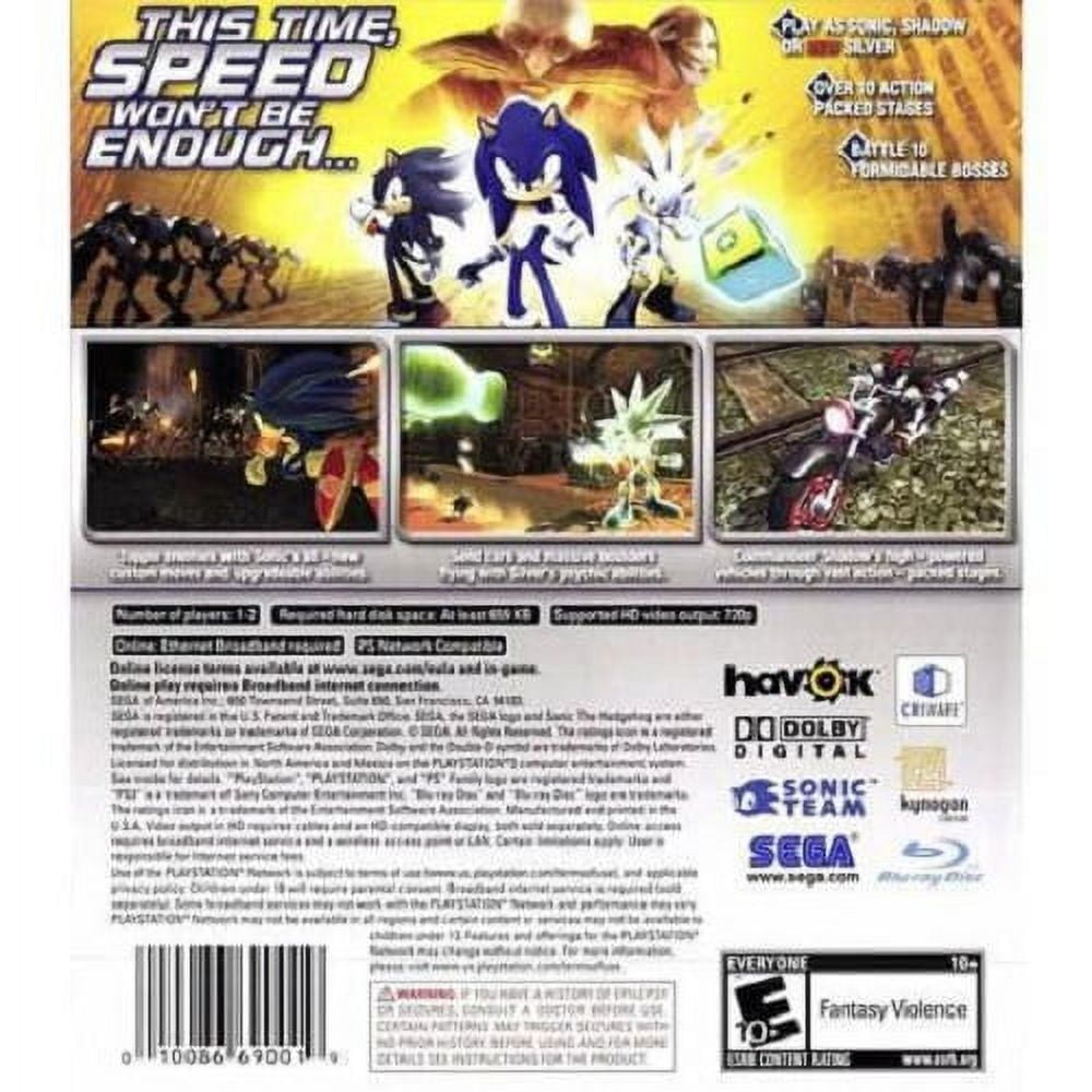 Sonic The Hedgehog 06 PS3 (B) – Retro Games Japan
