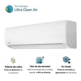 thumbnail image 2 of Minisplit Mabe On Off Frío-Calor 1 Tonelada (12000 BTU's) 220V MMT12HDBWCATM1, 2 of 4