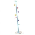 thumbnail image 2 of Stand Hanger Rack,Metal 7 Hooks Removable Houseware Standing Coat Hanger for Hanging Clothes, 2 of 8